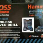 دریل شارژی 24 ولت چکشی باس BOSS مدل BS2402